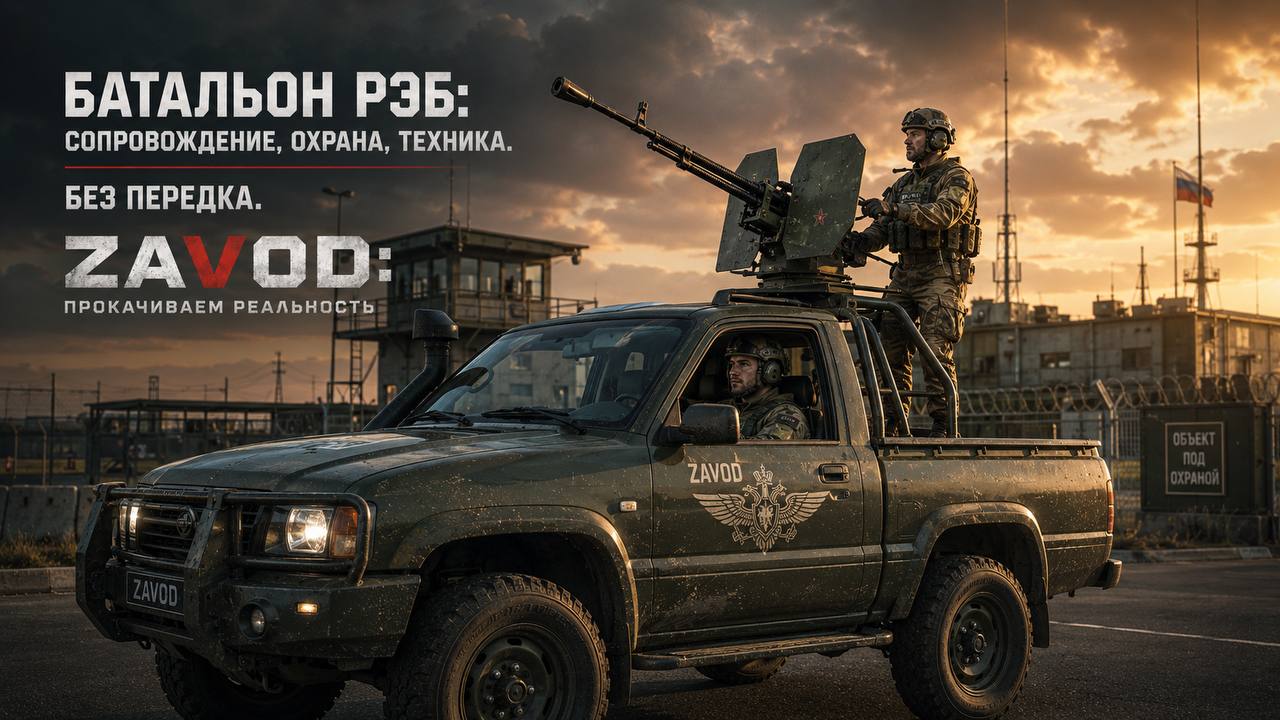 Батальон РЭБ: сопровождение, охрана и техника